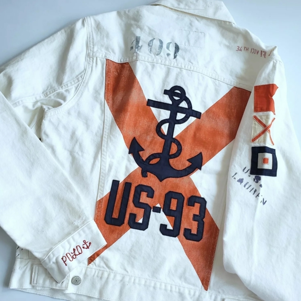 Ralph Lauren Polo Naval Marines Jacket Medium M